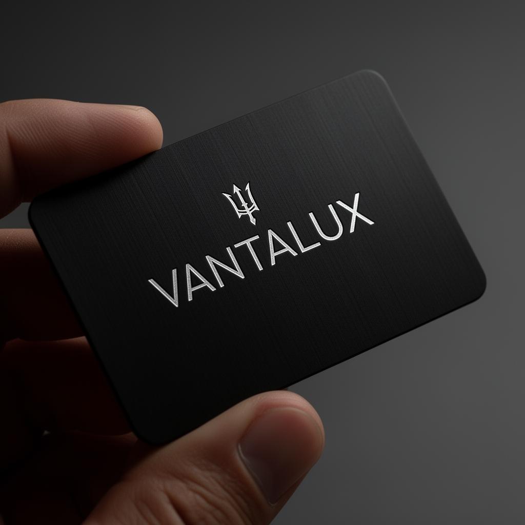 Brushed Silver Metal Cards